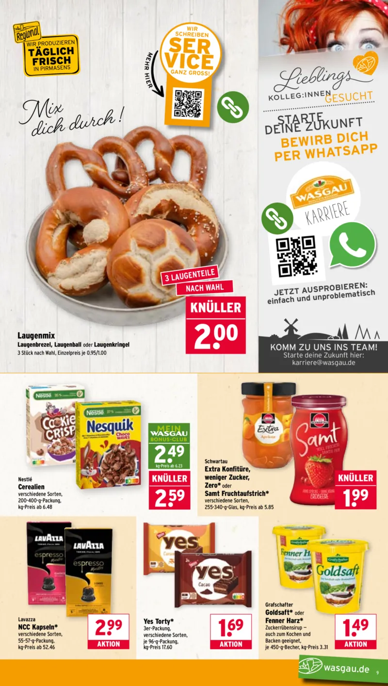 Wasgau Prospekt vom 13.04.2026, Seite 9