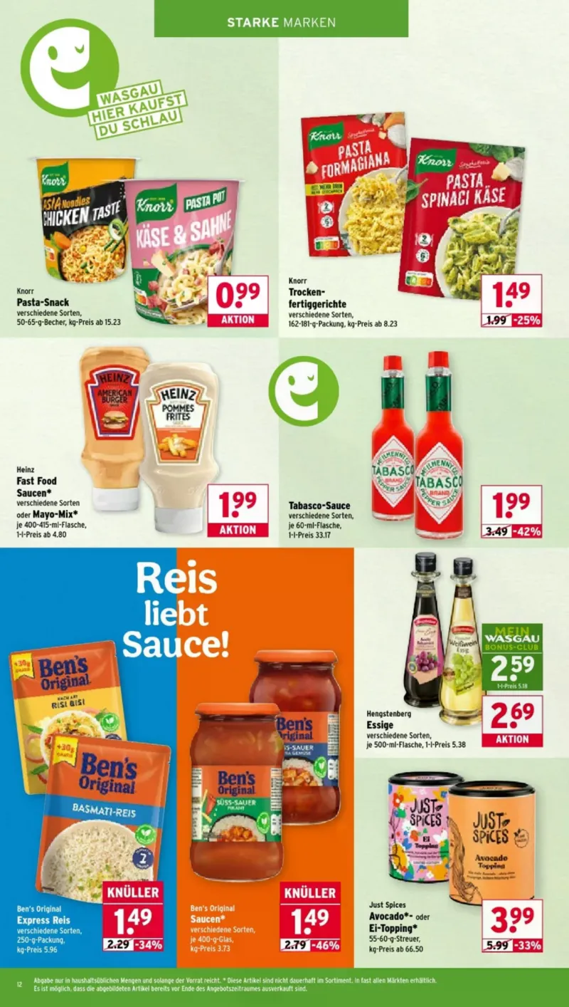 Wasgau Prospekt vom 20.04.2026, Seite 12