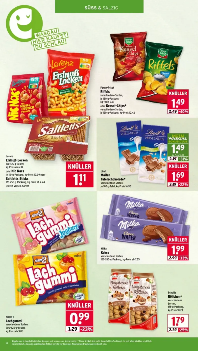Wasgau Prospekt vom 20.04.2026, Seite 14
