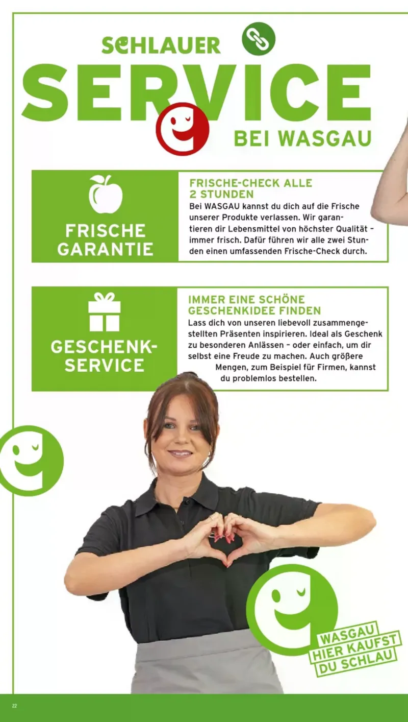 Wasgau Prospekt vom 20.04.2026, Seite 22