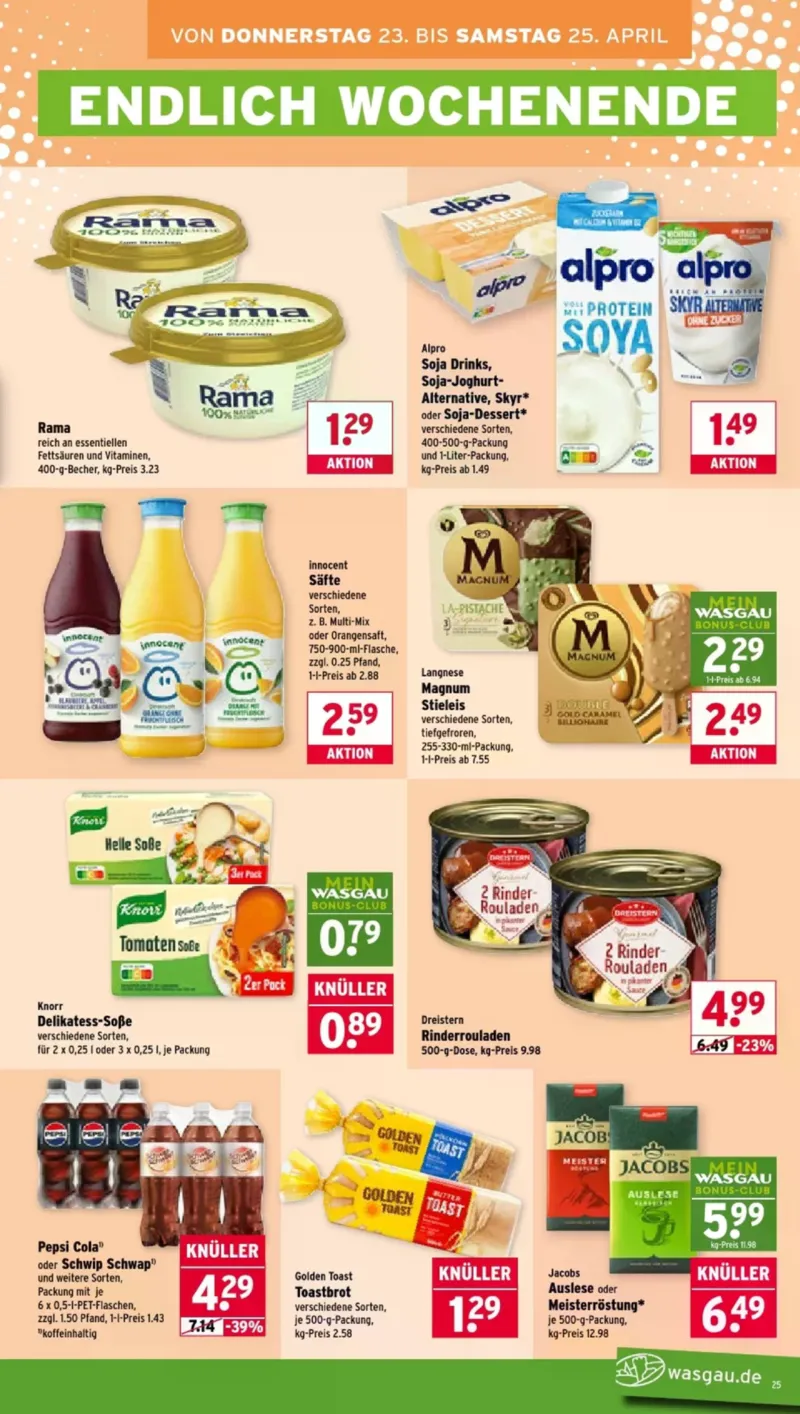 Wasgau Prospekt vom 20.04.2026, Seite 25