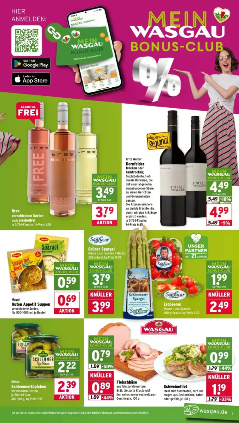 Wasgau Prospekt vom 20.04.2026, Seite 3