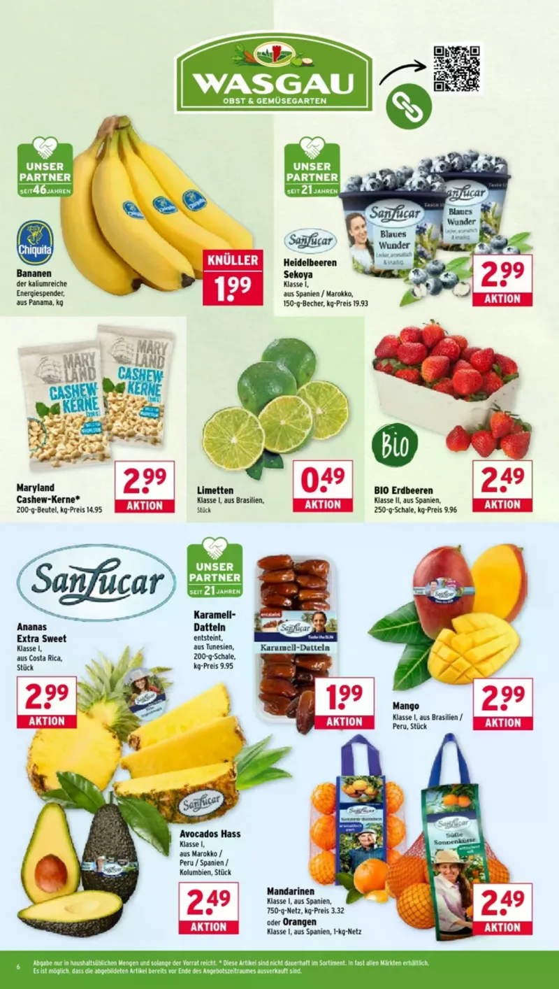Wasgau Prospekt vom 20.04.2026, Seite 6