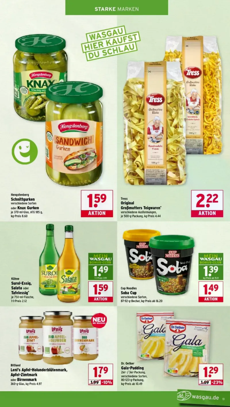Wasgau Prospekt vom 27.04.2026, Seite 13