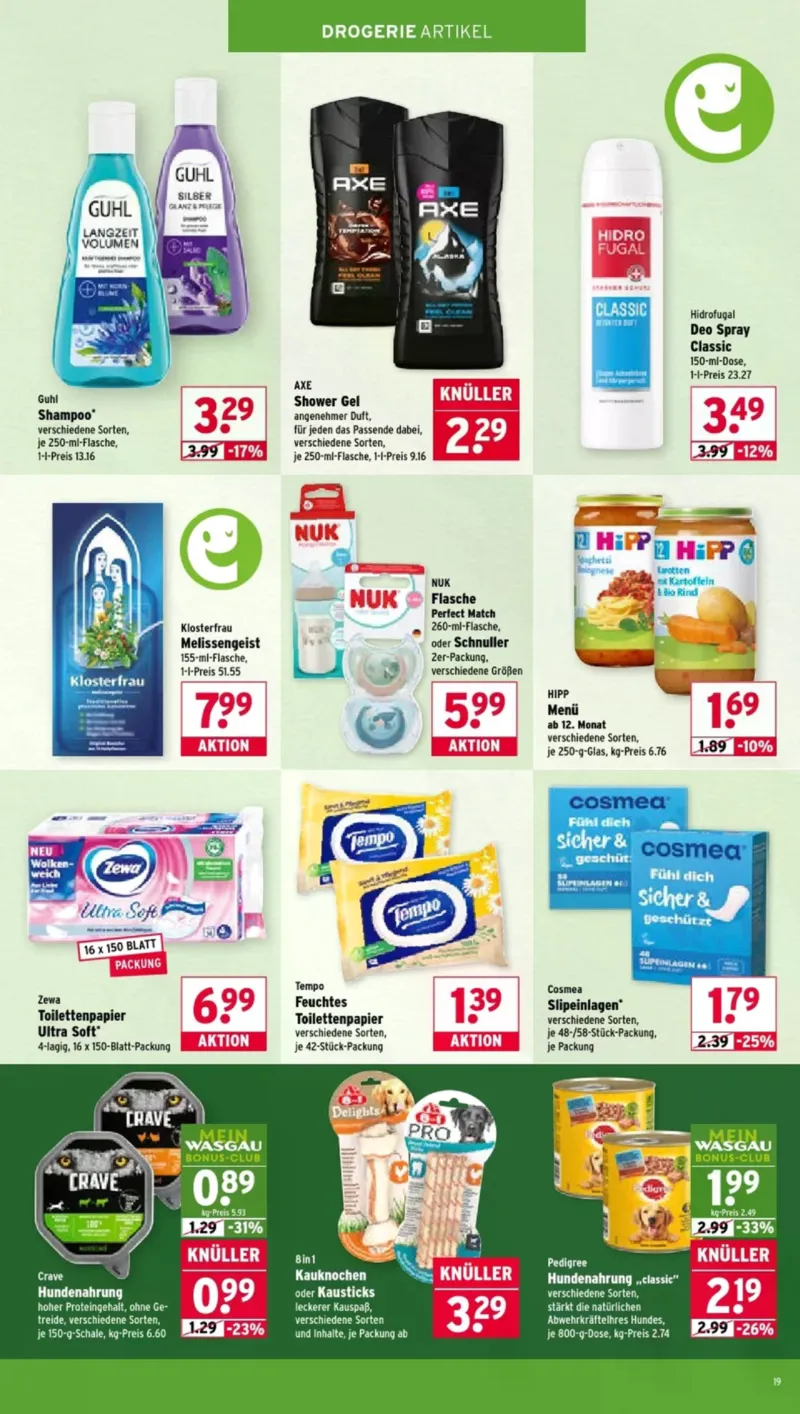 Wasgau Prospekt vom 27.04.2026, Seite 19