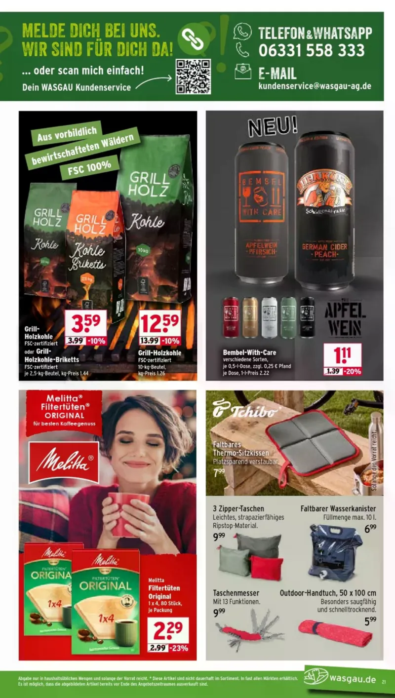 Wasgau Prospekt vom 27.04.2026, Seite 21