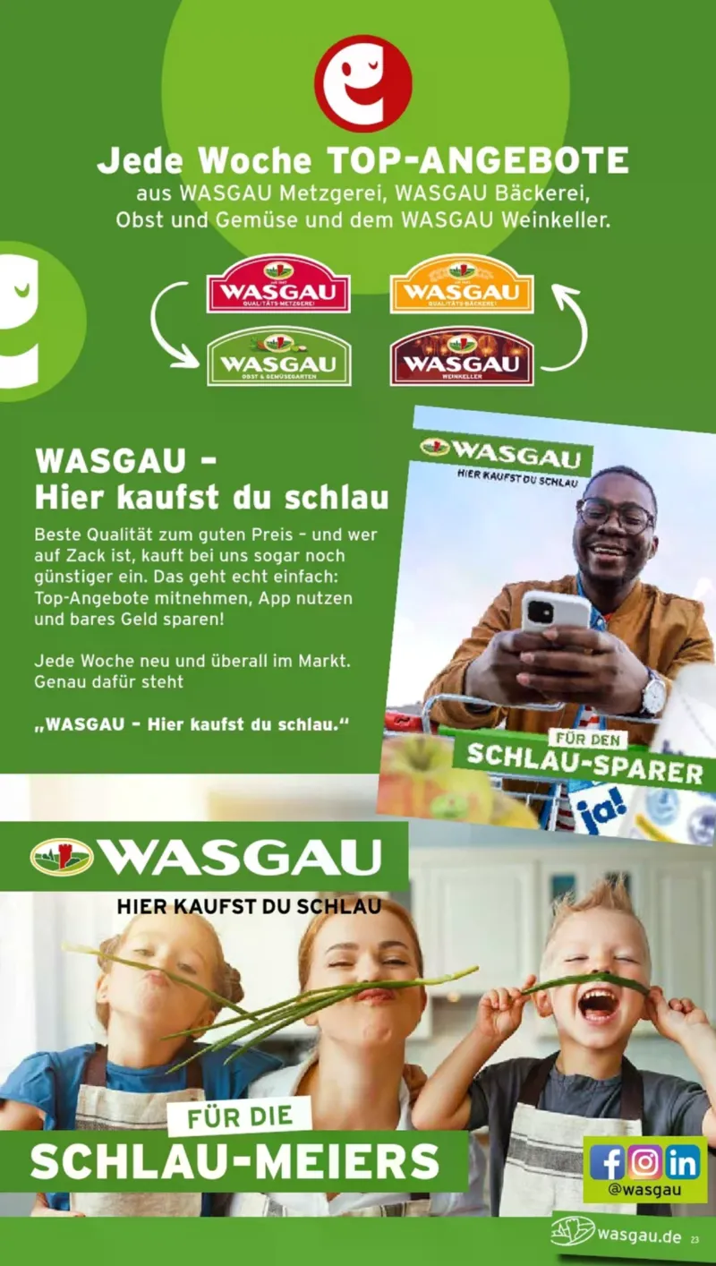 Wasgau Prospekt vom 27.04.2026, Seite 23