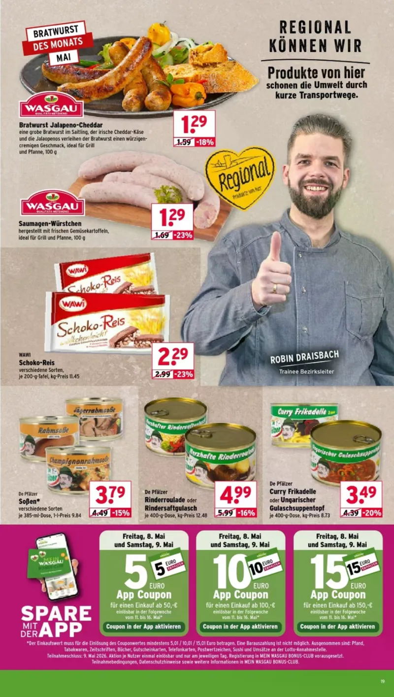 Wasgau Prospekt vom 04.05.2026, Seite 19