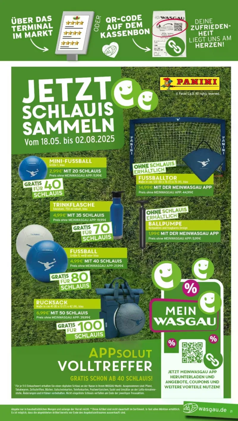 Wasgau Prospekt vom 11.05.2026, Seite 21