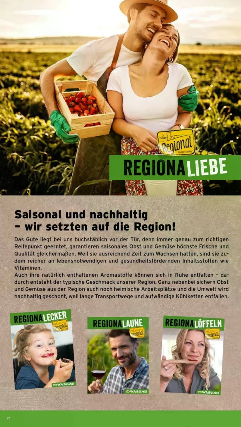 Wasgau Prospekt vom 11.05.2026, Seite 22