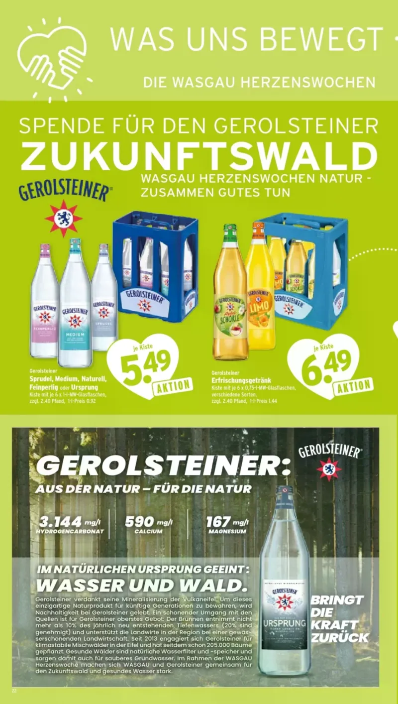 Wasgau Prospekt vom 18.05.2026, Seite 22