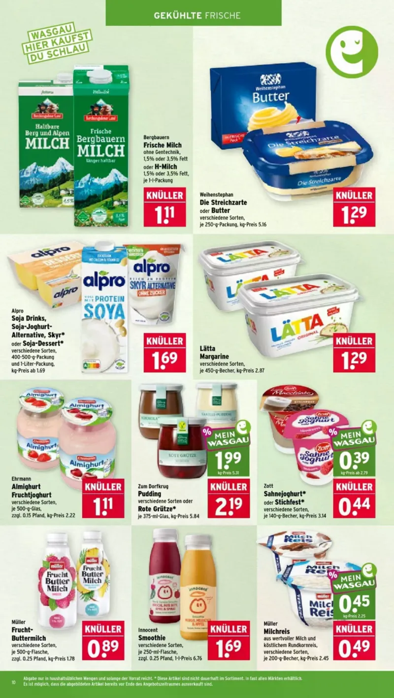 Wasgau Prospekt vom 01.06.2026, Seite 10