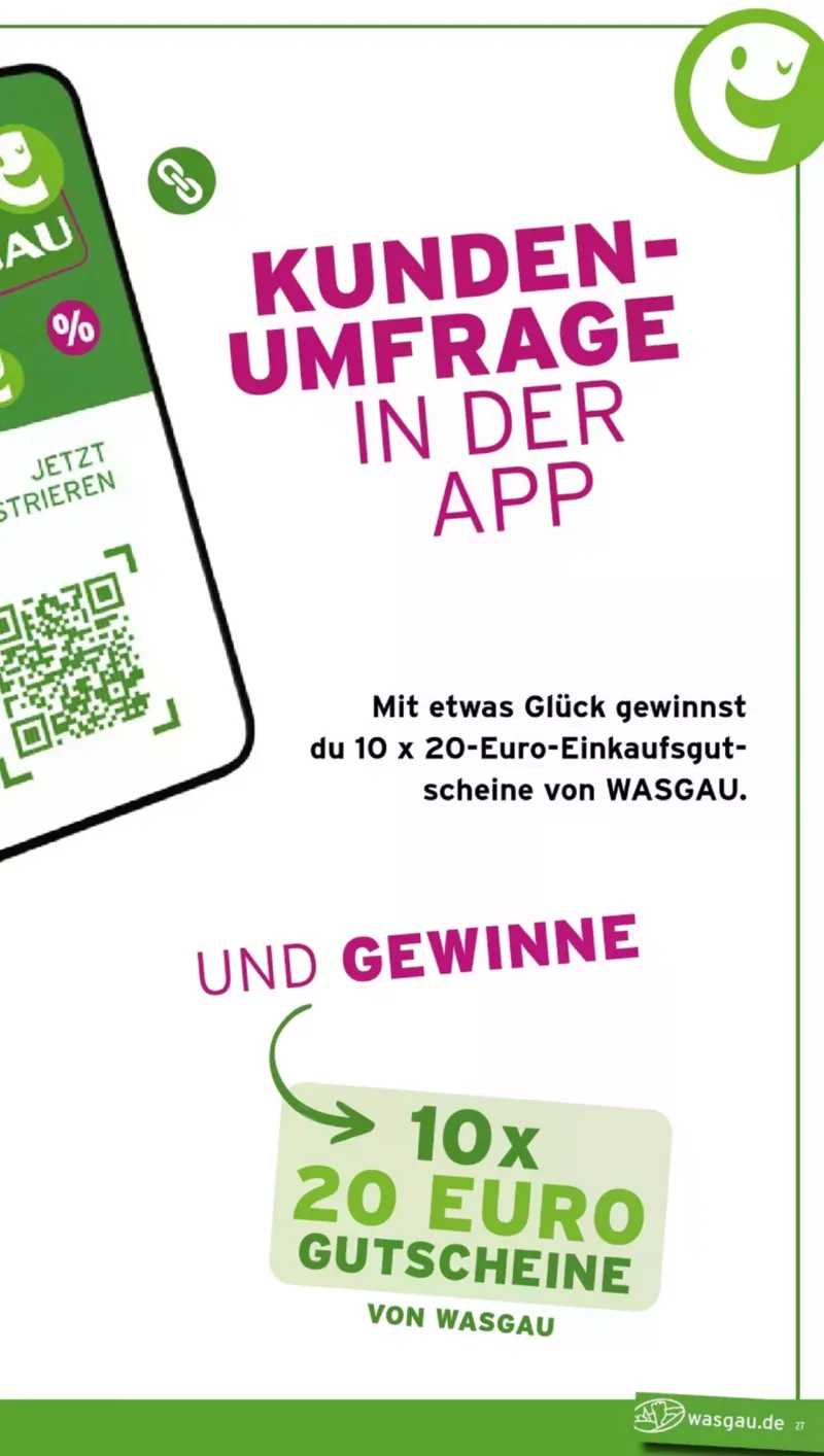 Wasgau Prospekt vom 01.06.2026, Seite 27