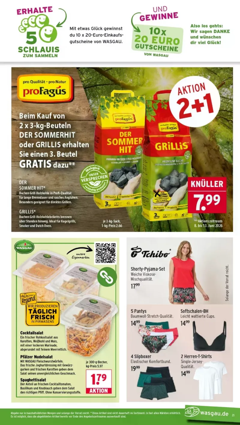 Wasgau Prospekt vom 08.06.2026, Seite 21