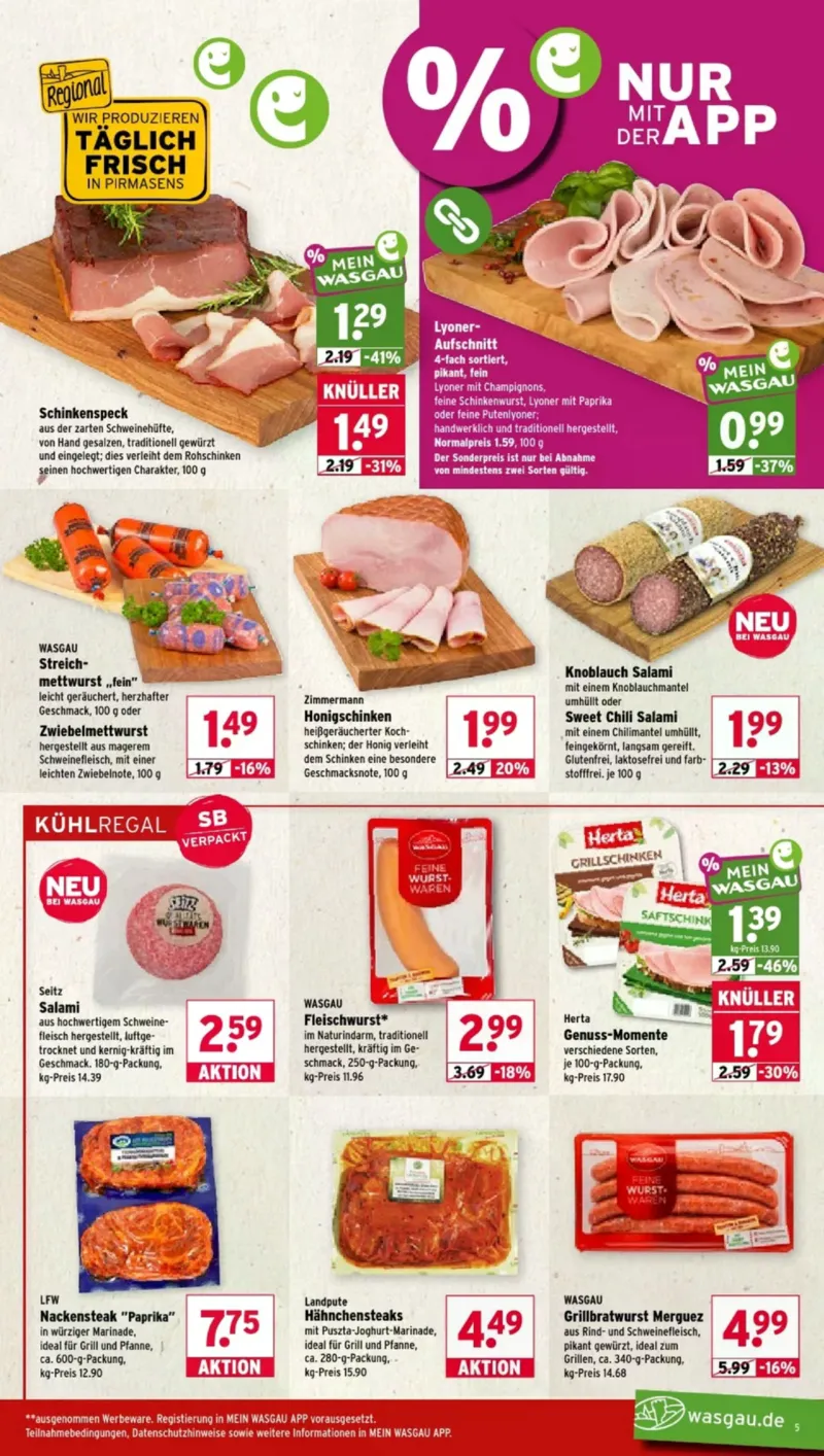 Wasgau Prospekt vom 08.06.2026, Seite 5