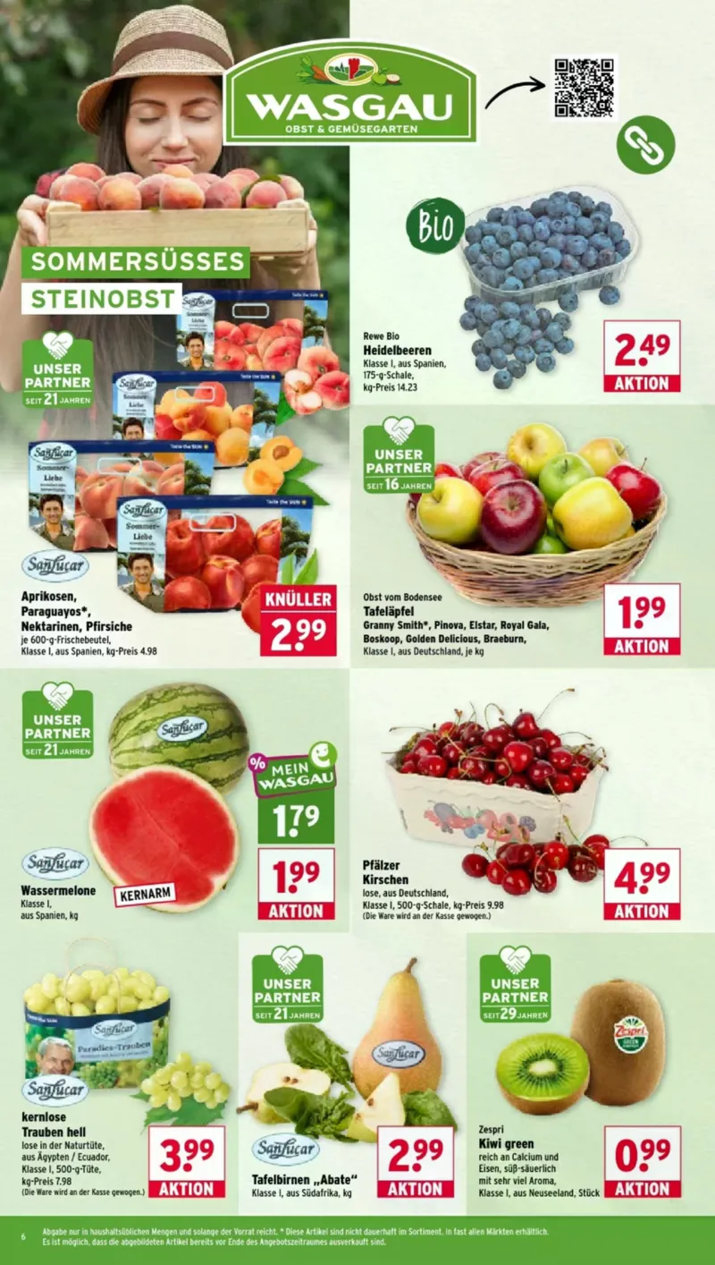 Wasgau Prospekt vom 08.06.2026, Seite 6