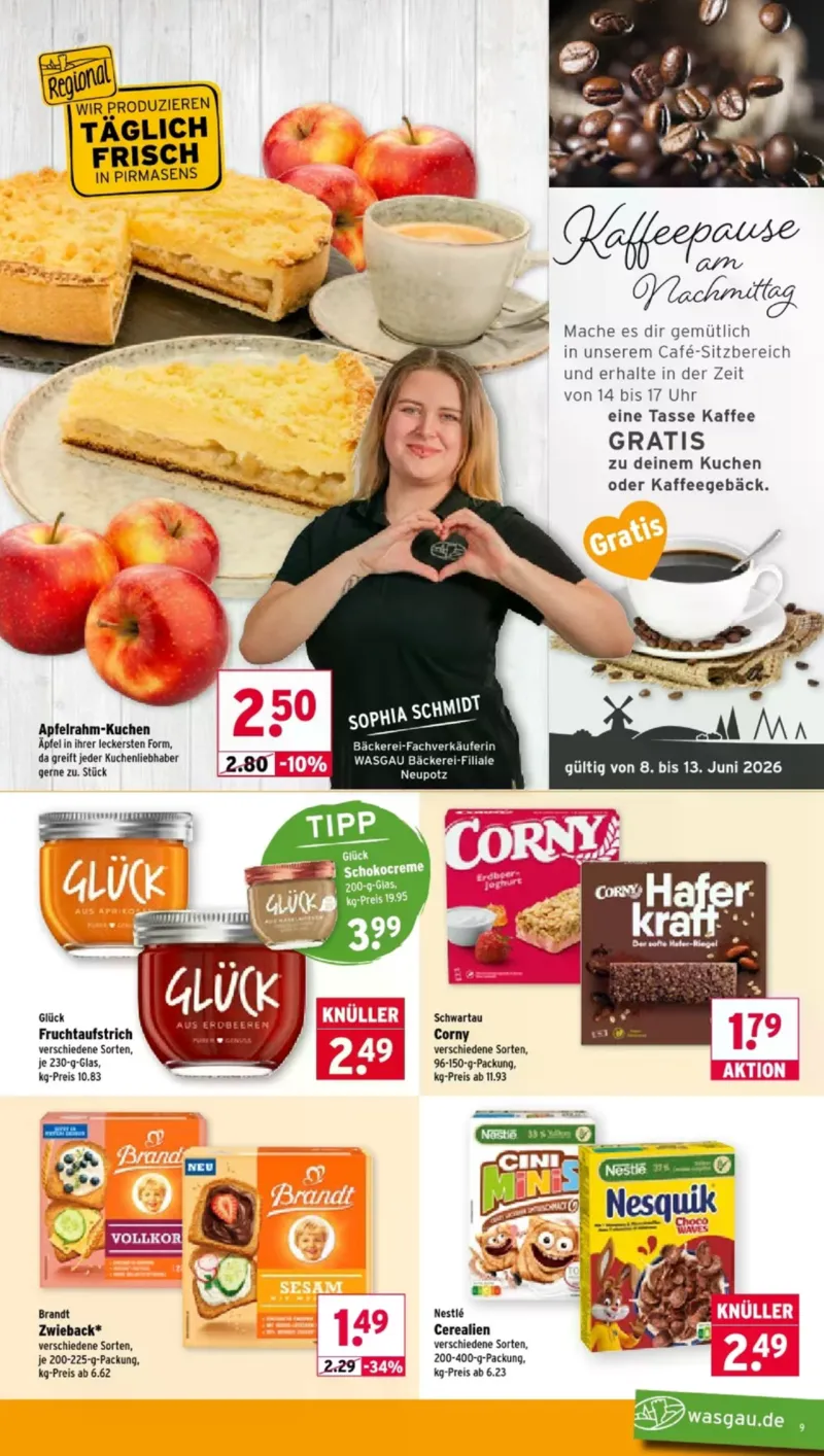 Wasgau Prospekt vom 08.06.2026, Seite 9