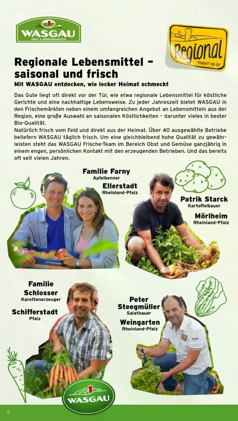 Wasgau Prospekt vom 15.06.2026, Seite 22