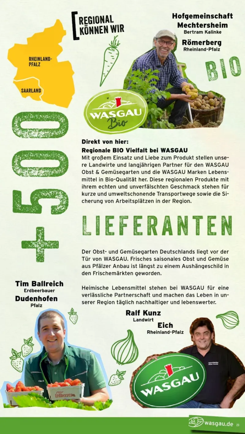 Wasgau Prospekt vom 15.06.2026, Seite 23