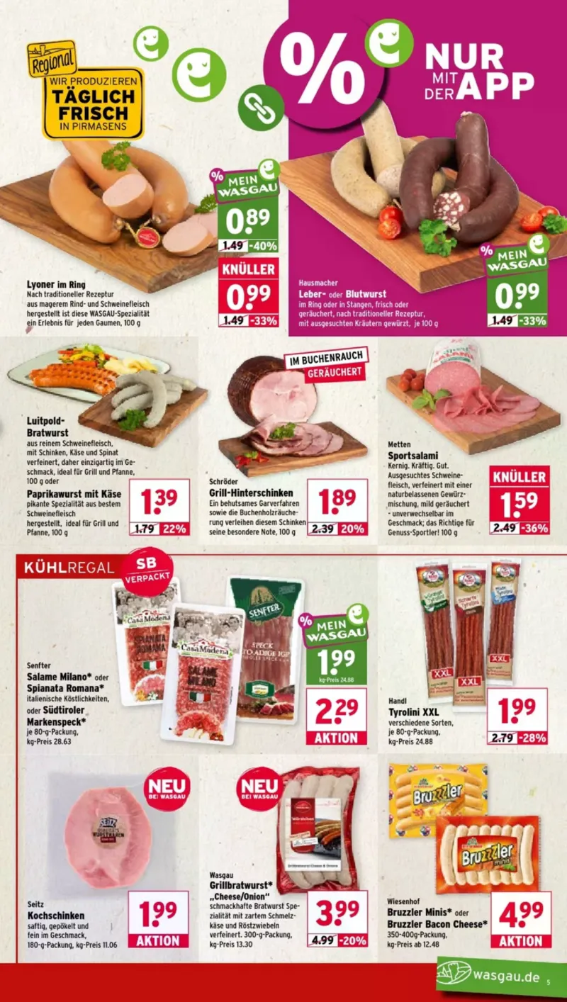 Wasgau Prospekt vom 15.06.2026, Seite 5