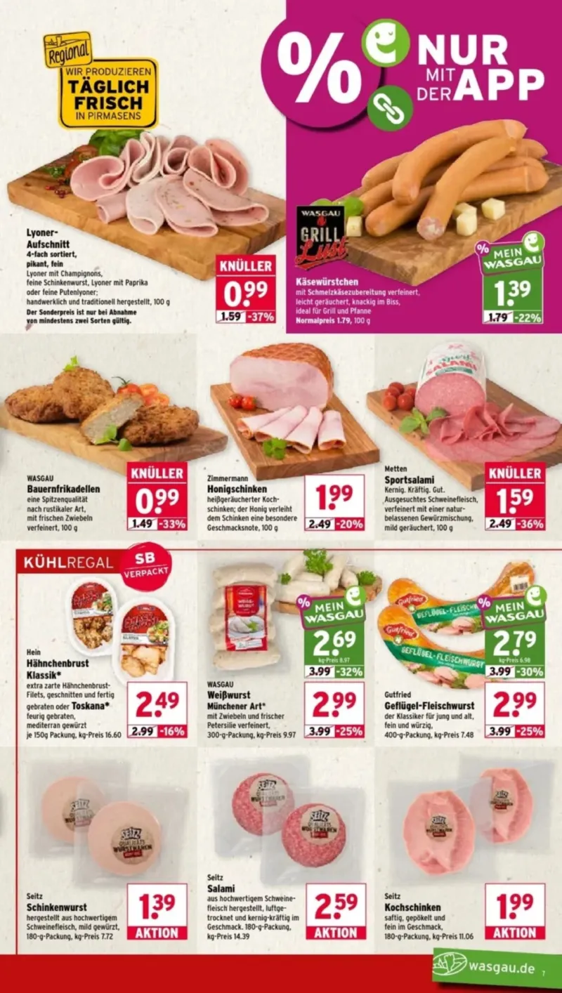 Wasgau Prospekt vom 27.07.2026, Seite 7