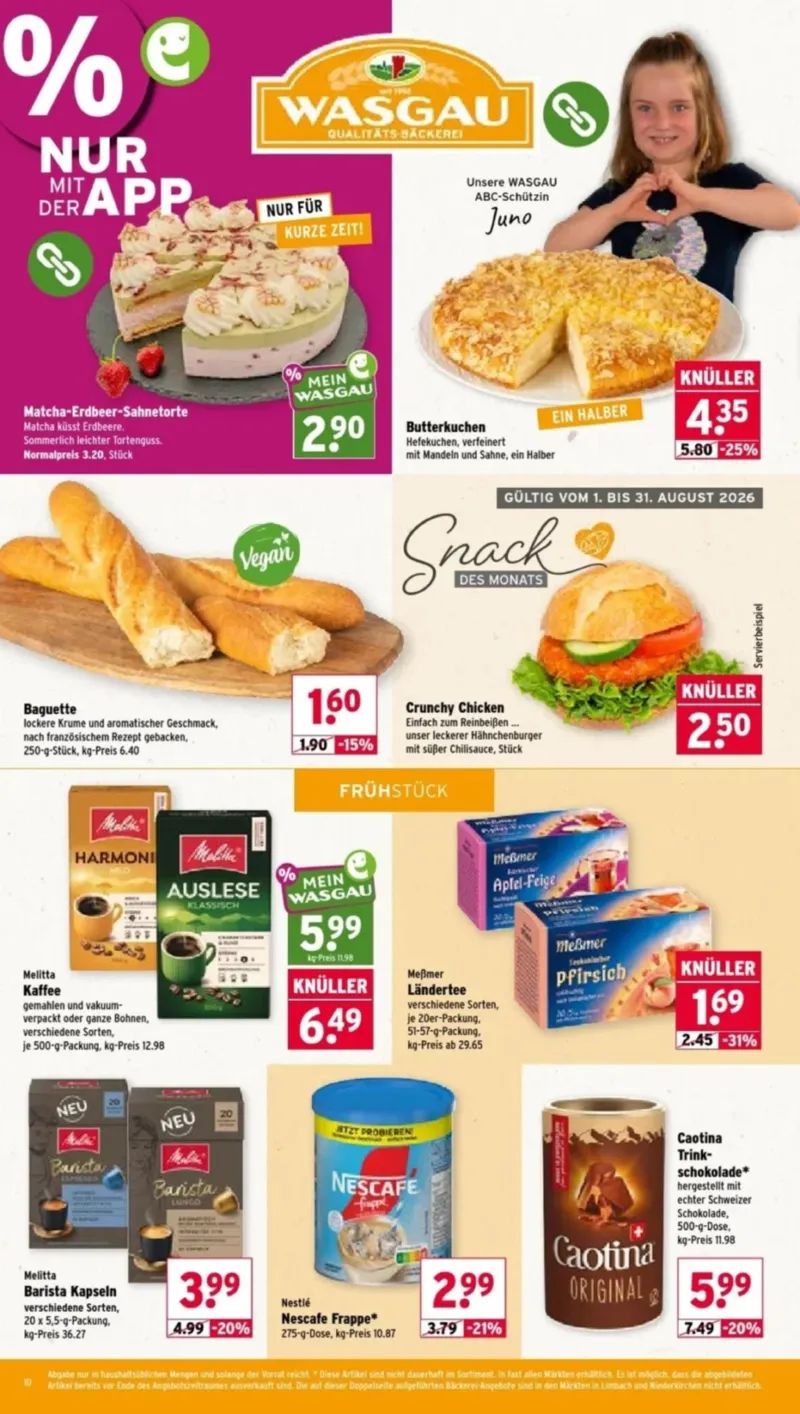 Wasgau Prospekt vom 03.08.2026, Seite 10