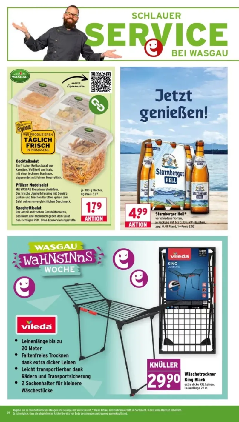 Wasgau Prospekt vom 03.08.2026, Seite 24