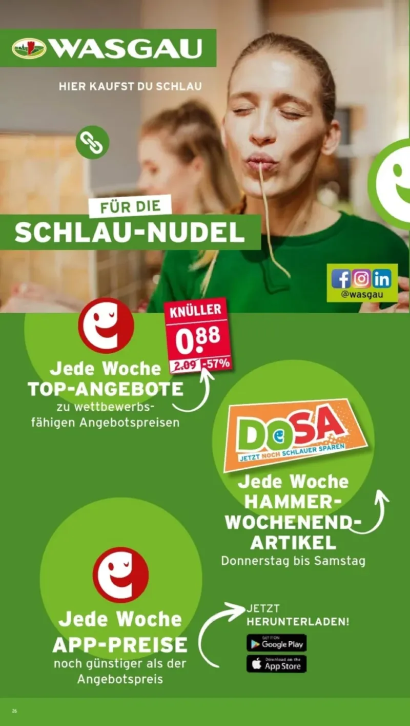 Wasgau Prospekt vom 03.08.2026, Seite 26
