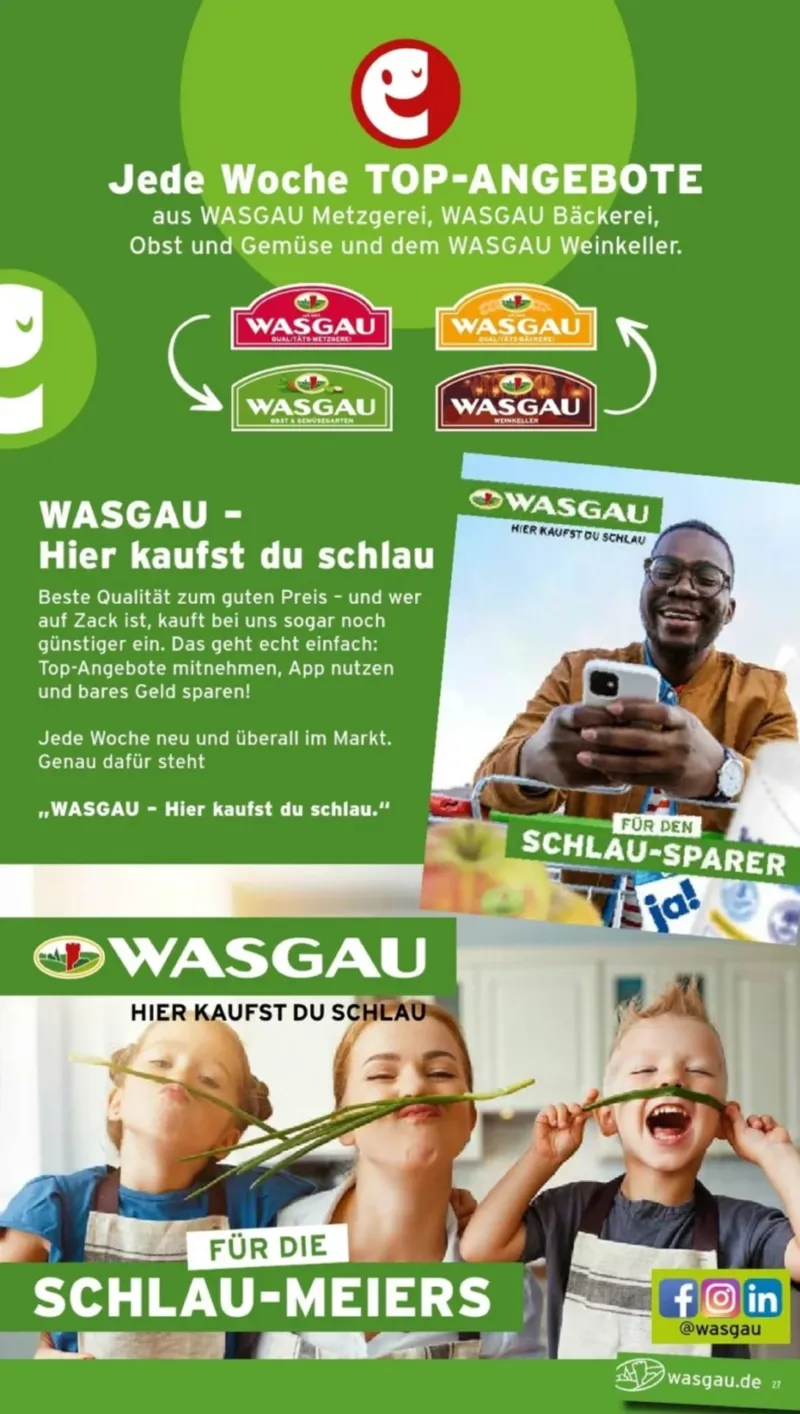 Wasgau Prospekt vom 03.08.2026, Seite 27
