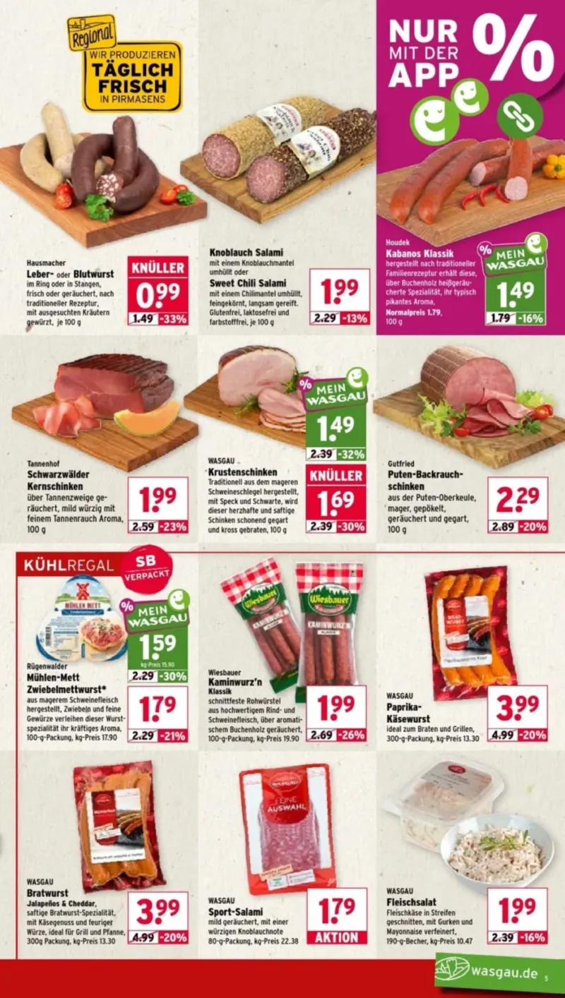 Wasgau Prospekt vom 10.08.2026, Seite 5