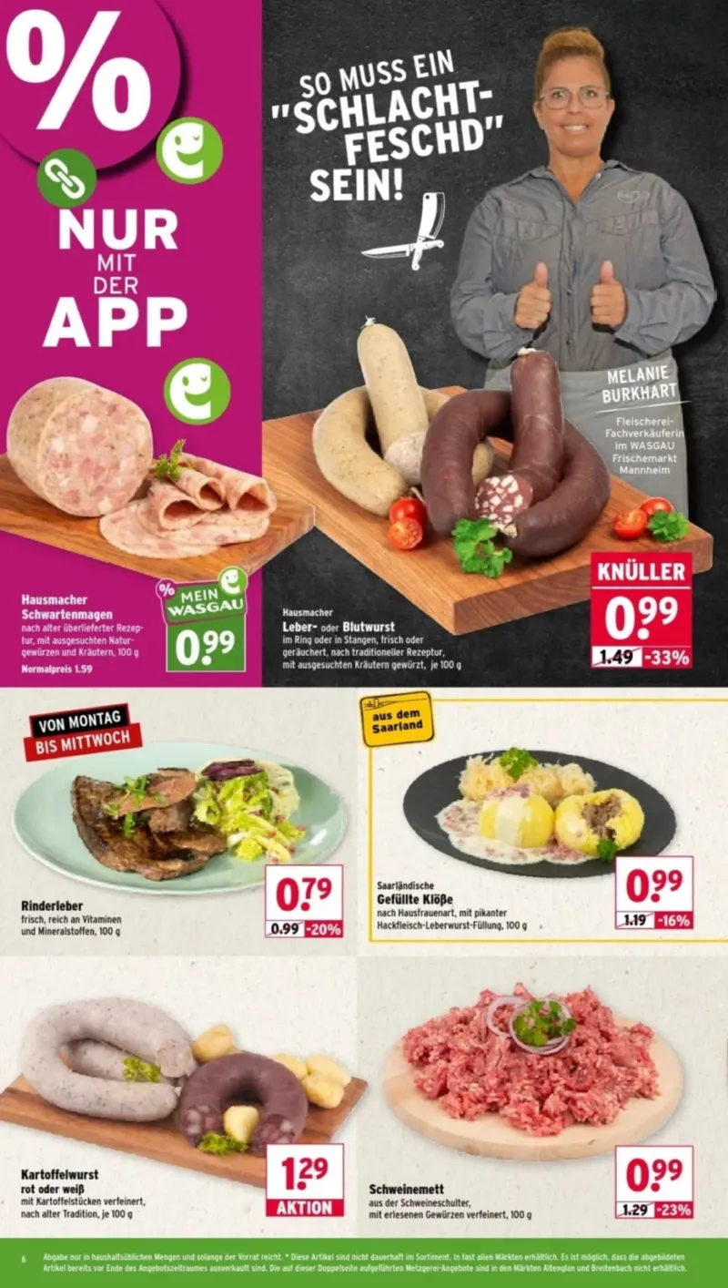 Wasgau Prospekt vom 21.09.2026, Seite 6