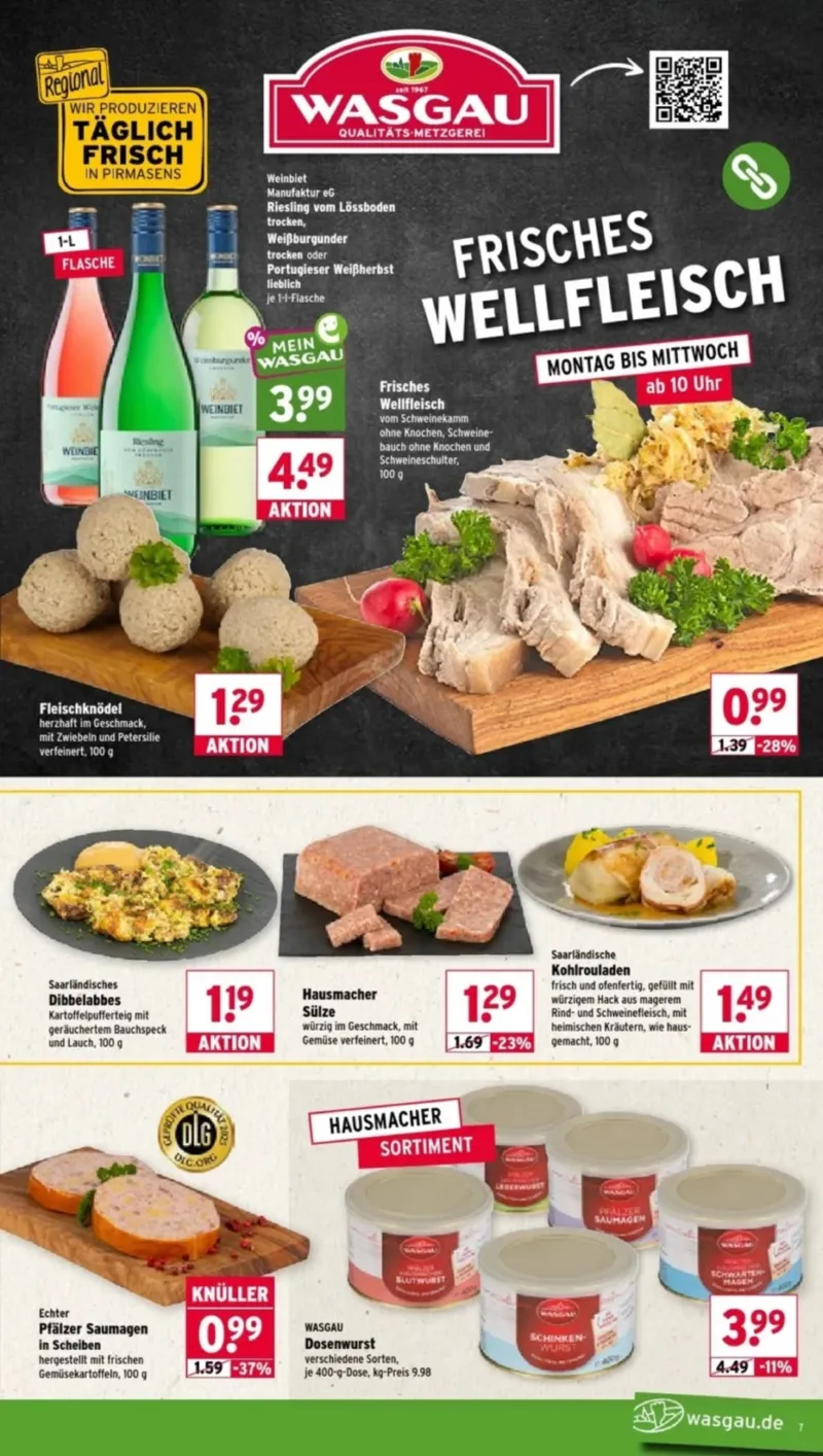 Wasgau Prospekt vom 21.09.2026, Seite 7