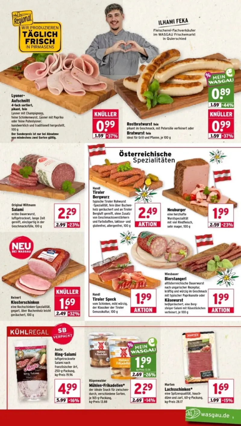 Wasgau Prospekt vom 21.09.2026, Seite 9