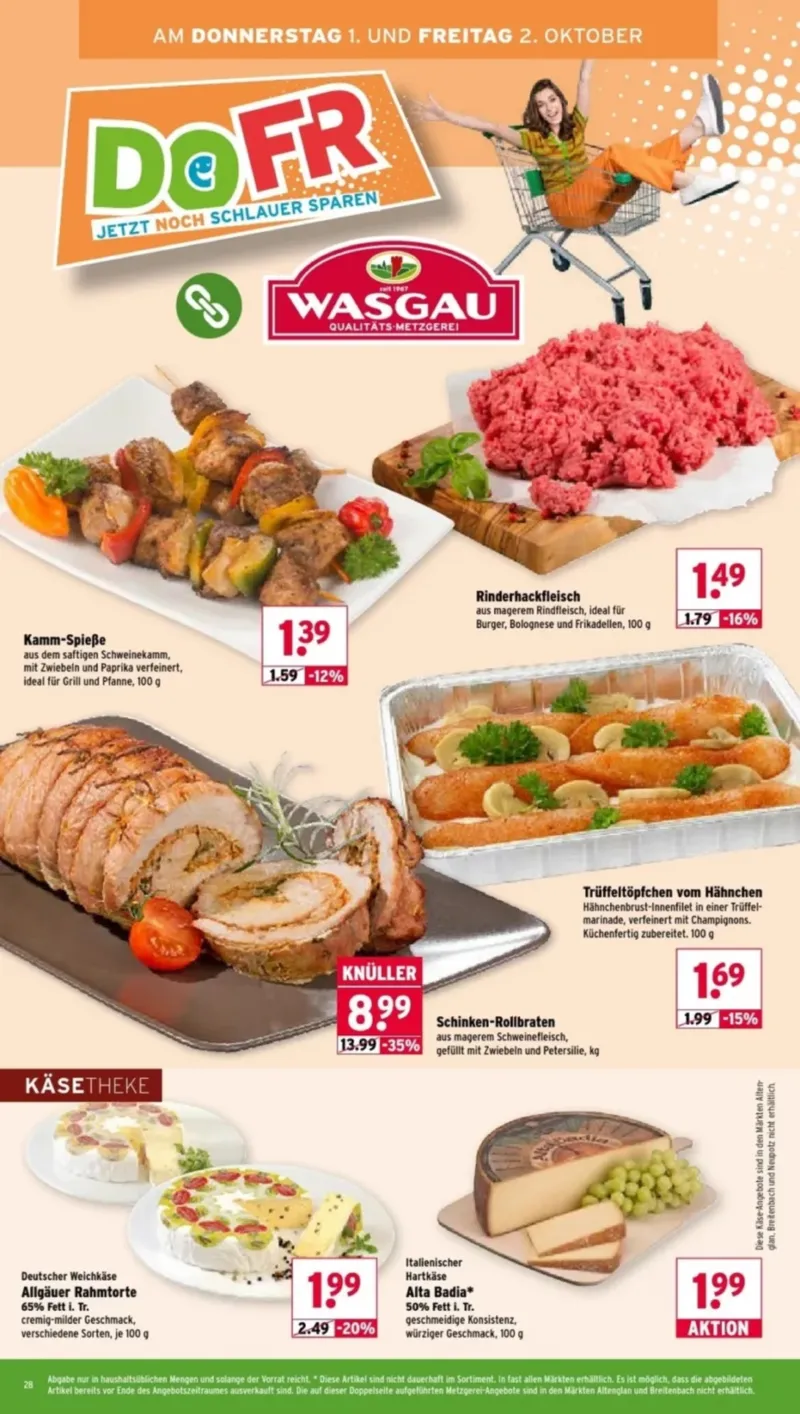 Wasgau Prospekt vom 28.09.2026, Seite 28