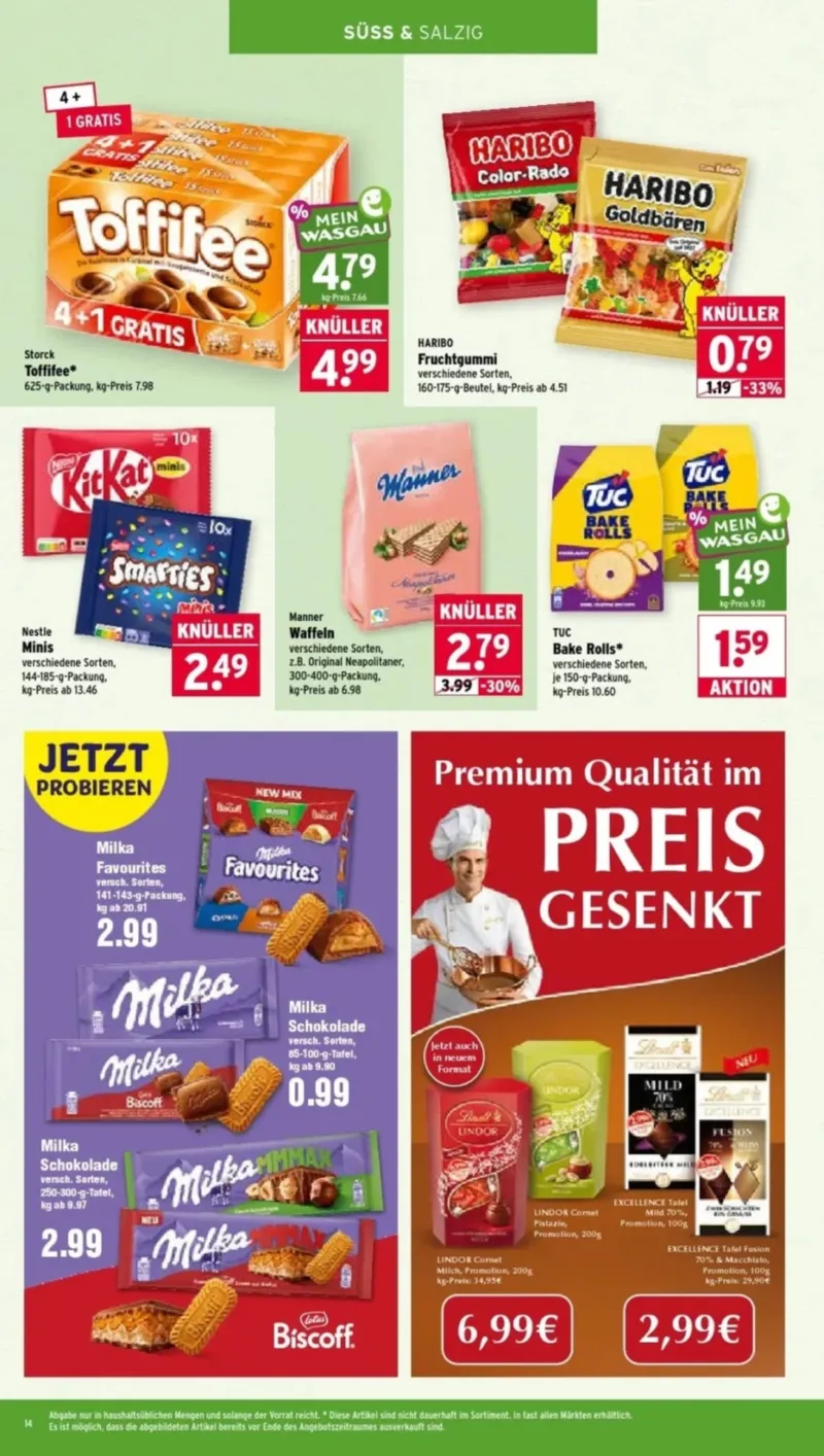 Wasgau Prospekt vom 05.10.2026, Seite 14