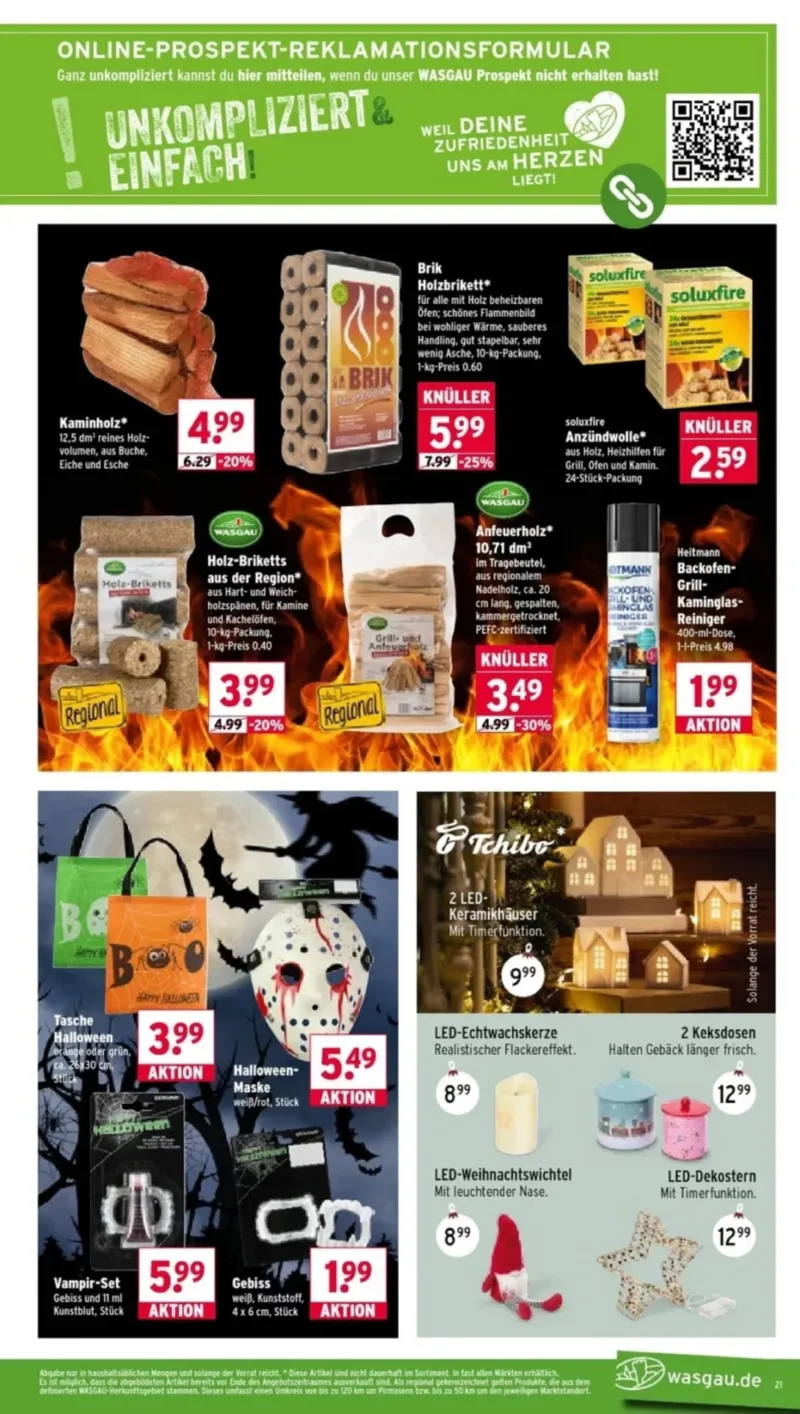 Wasgau Prospekt vom 19.10.2026, Seite 21