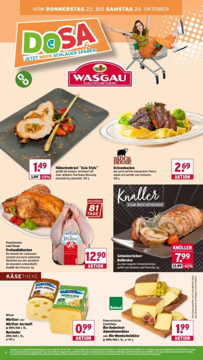 Wasgau Prospekt vom 19.10.2026, Seite 22