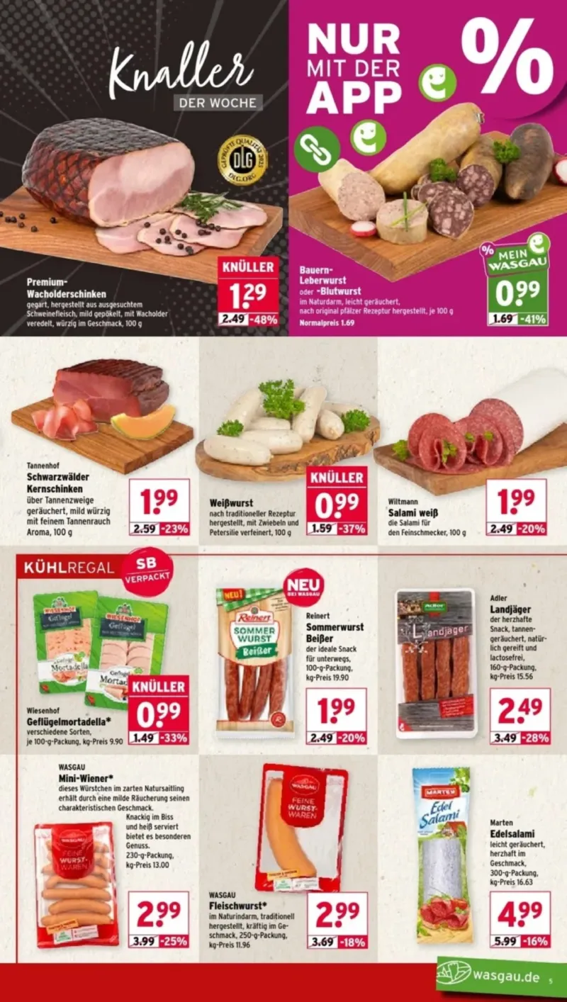Wasgau Prospekt vom 19.10.2026, Seite 5