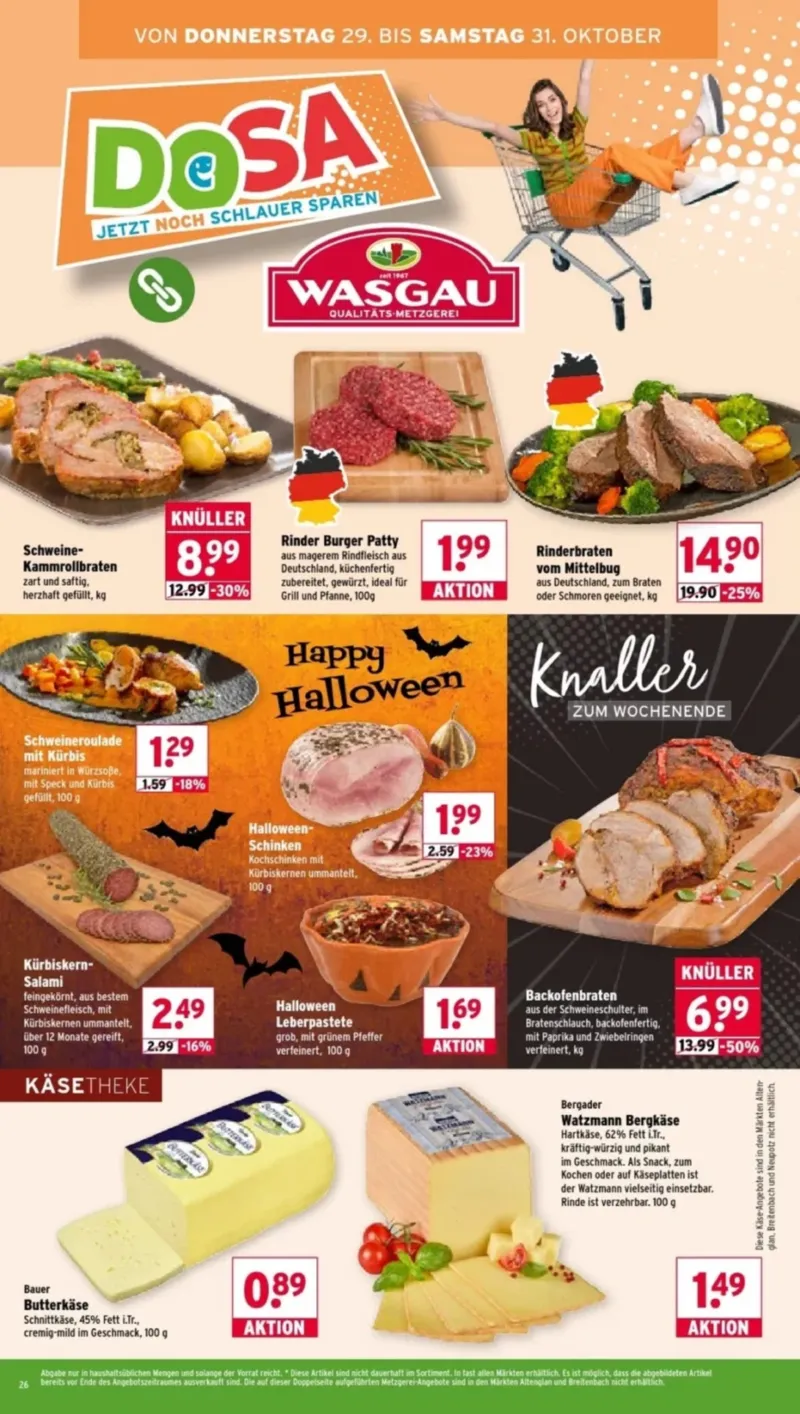 Wasgau Prospekt vom 26.10.2026, Seite 26