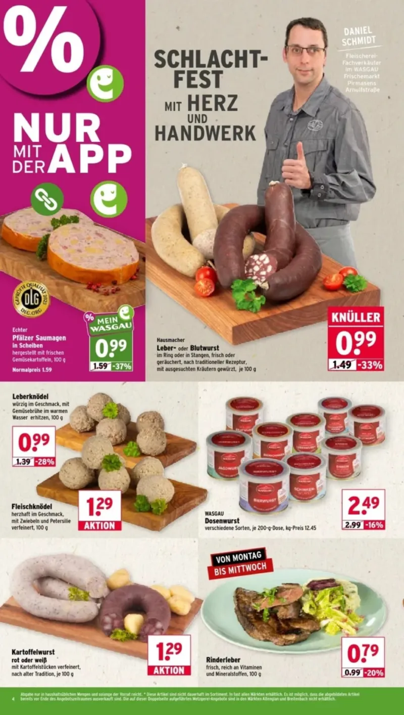 Wasgau Prospekt vom 26.10.2026, Seite 4