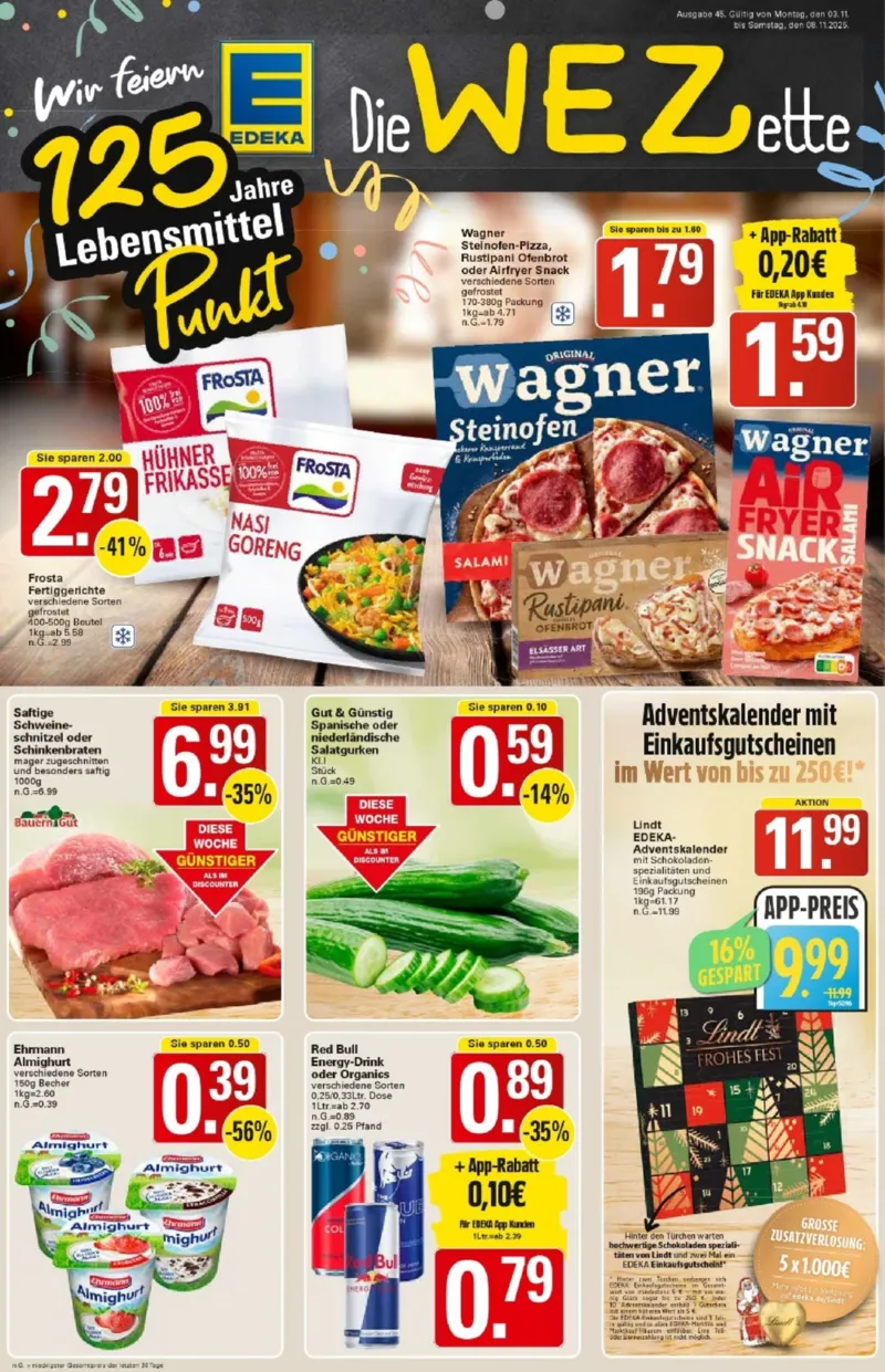 WEZ Prospekt vom 03.11.2025, Seite 1