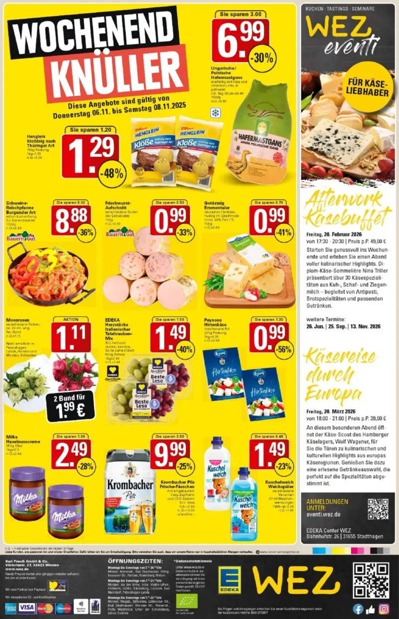 WEZ Prospekt vom 03.11.2025, Seite 16