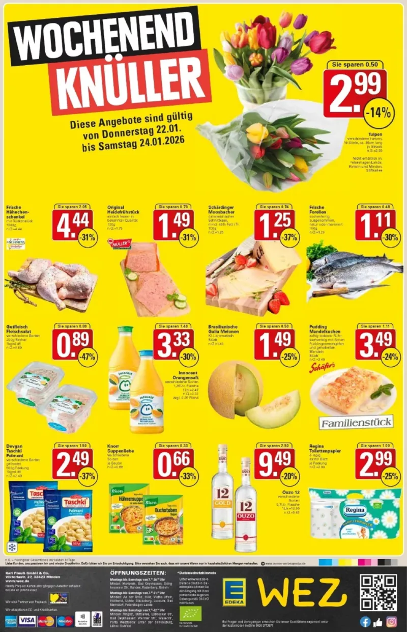 WEZ Prospekt vom 19.01.2026, Seite 14