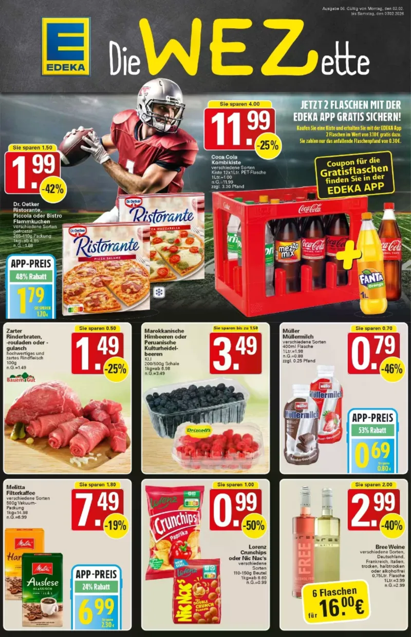 WEZ Prospekt vom 02.02.2026, Seite 1