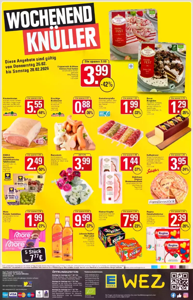 WEZ Prospekt vom 23.02.2026, Seite 14