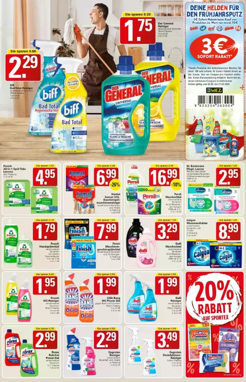 WEZ Prospekt vom 02.03.2026, Seite 15