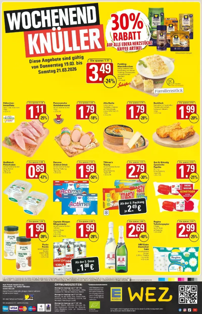 WEZ Prospekt vom 16.03.2026, Seite 16