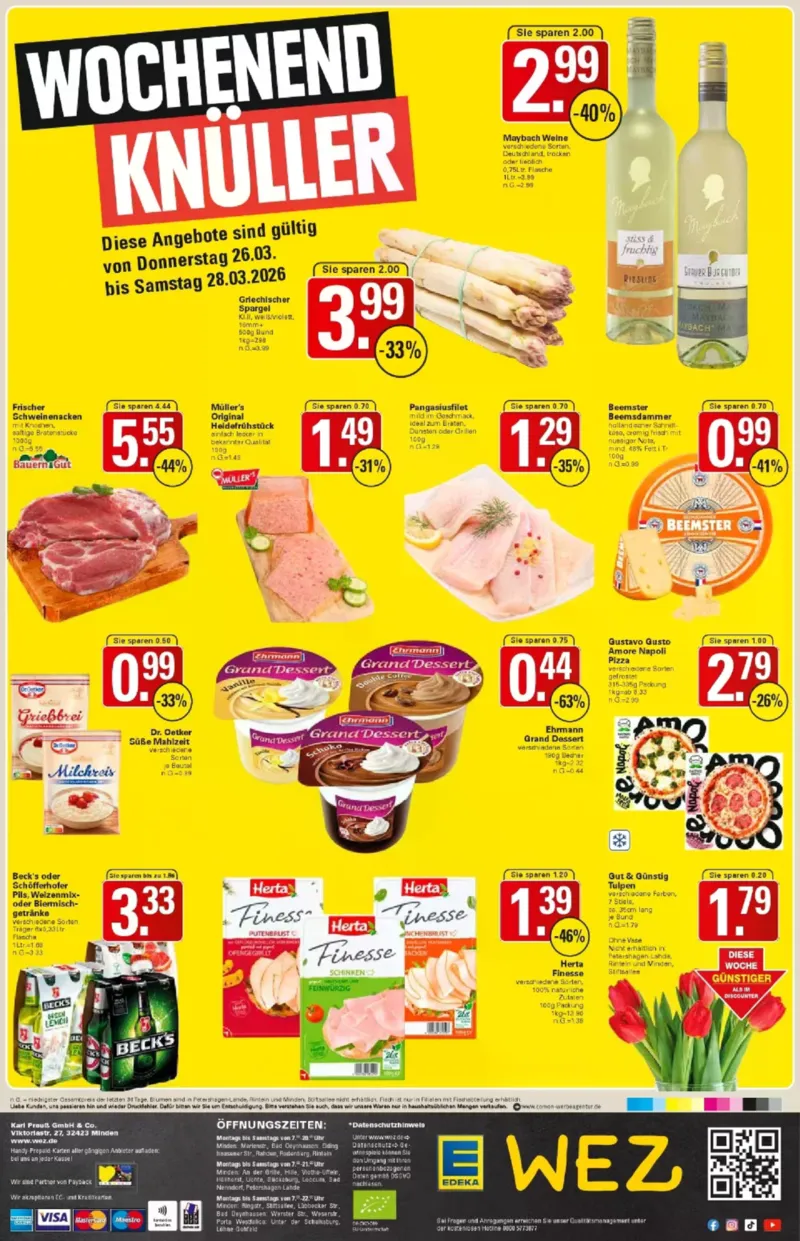 WEZ Prospekt vom 23.03.2026, Seite 16