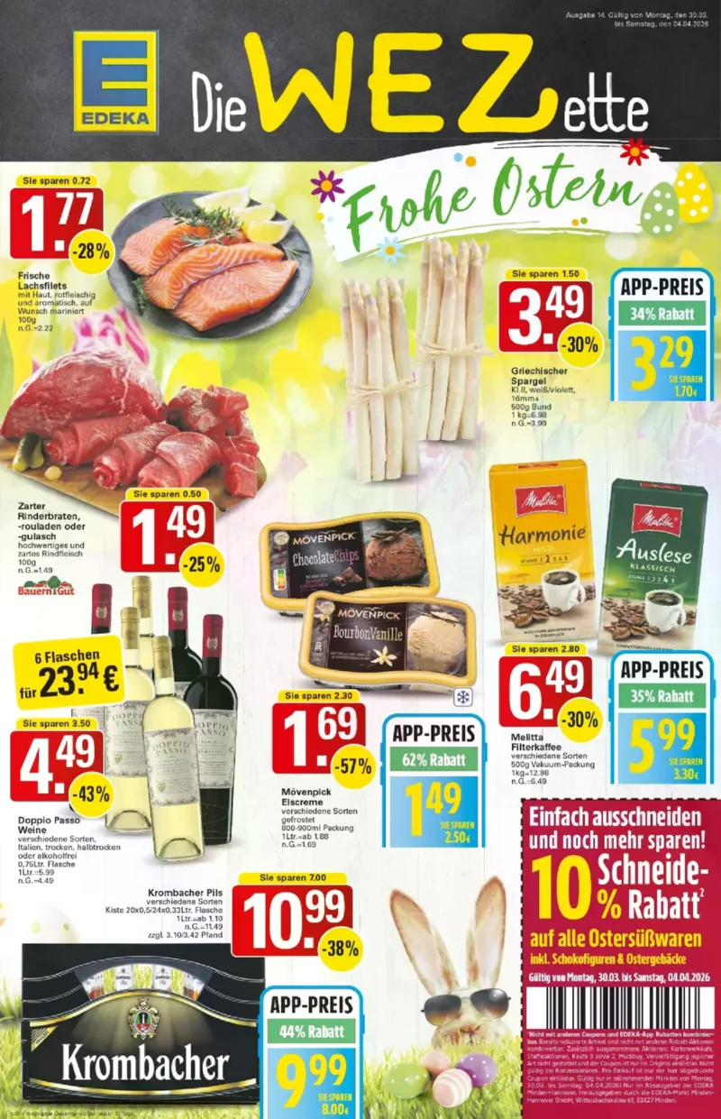 WEZ Prospekt vom 30.03.2026, Seite 1