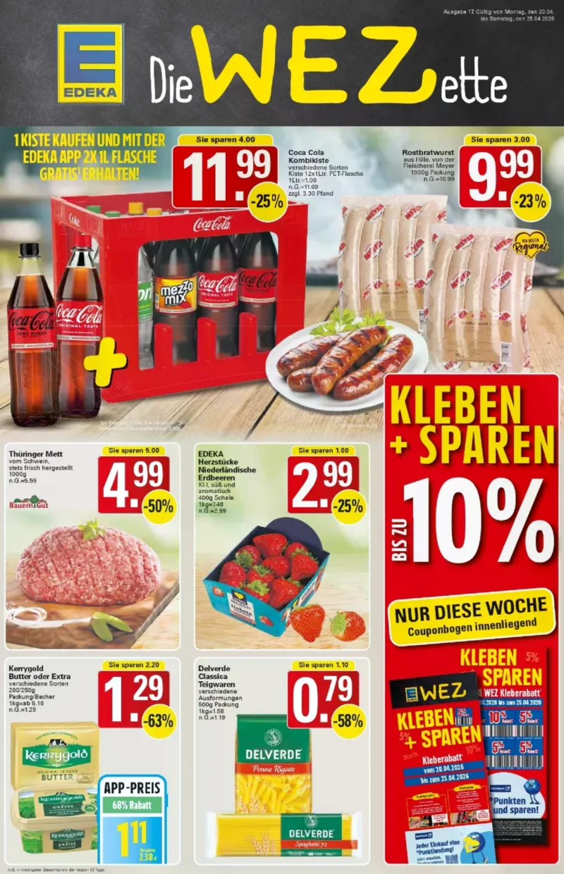 WEZ Prospekt vom 20.04.2026, Seite 1